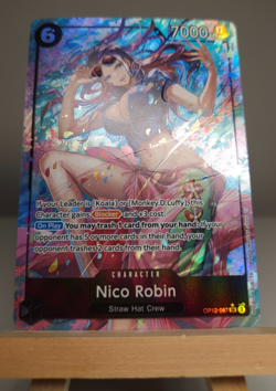 One Piece TCG - Nico Robin - Alternate Art - Legacy of the Master Foil OP12-087 - Image 5