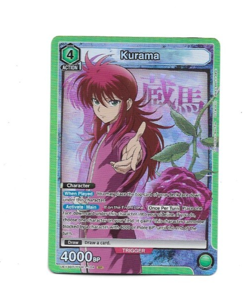 Union Arena Yu Yu Hakusho Ghost Files Kurama UE13BT/YYH-1-104 SR Foil Card - Image 1