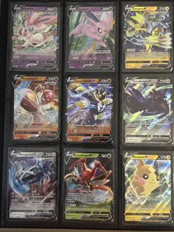 Pokemon Binder Card Lot- Includes V, GX, EX, Promo, Energy, Holo & Reverse Holo - Image 5