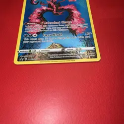 Galarian Moltres SWSH284 Holo Black Star Crown Zenith Promo Pokemon Card In EX+ - Image 4