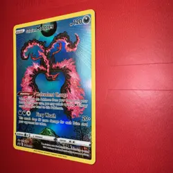 Galarian Moltres SWSH284 Holo Black Star Crown Zenith Promo Pokemon Card In EX+ - Image 5
