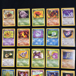 Pokemon 1999 TCG Team Rocket Unlimited Non Holo Partial Set 45 Card Lot NM/LP - Image 3