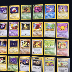 Pokemon 1999 TCG Team Rocket Unlimited Non Holo Partial Set 45 Card Lot NM/LP - Image 5