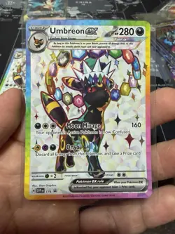 NM++2 Card Umbreon ex SVP176 Sv: Scarlet & Violet Promo Cards Holo RARE!! - Image 4