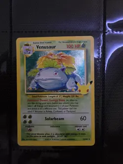 Venusaur Holo Card 15/102 Celebrations Classic Collection Near Mint Condition - Image 1