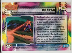 Donfan # 11 Topps Mewtwo Strikes Back Pokemon The Movie Card - Image 3