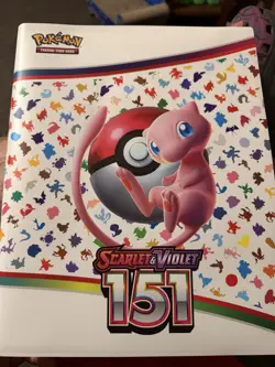 Pokemon Card Lot Mixed Rarity With Binder - Image 2