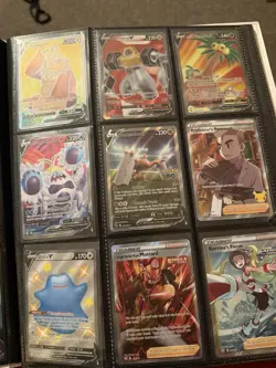 Pokemon Card Lot Mixed Rarity With Binder - Image 4