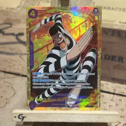 MR.2.BON.KUREI (Bentham) SEC English Art One Piece TCG Card EB01-061 - Image 1