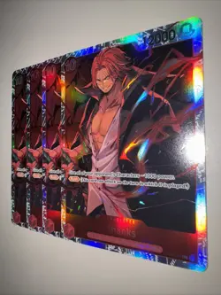 ONE PIECE CARD GAME SHANKS SR PLAYSET OP09-004 X4 Playset English - Image 3