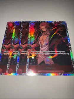 ONE PIECE CARD GAME SHANKS SR PLAYSET OP09-004 X4 Playset English - Image 4