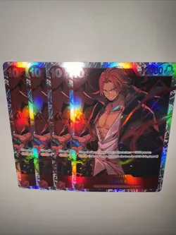 ONE PIECE CARD GAME SHANKS SR PLAYSET OP09-004 X4 Playset English - Image 5