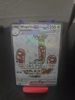 Wugtrio ex 190/162 Temporal Forces Full Art Ultra Rare Pokemon TCG Card NM - Image 1