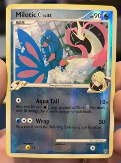 Pokemon TCG Milotic C 2009 Supreme Victors Reverse Holo Card 35/147 - Image 1