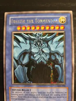 Yu-Gi-Oh! Obelisk the Tormentor GBI-002 Secret Rare Card - Image 3