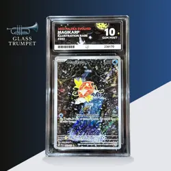 Pokemon Magikarp TCG Paldea Evolved IR Ace 10 Gem Mint Card 203/193 - Image 1