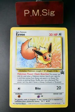 Eevee 11 JR Stamp Rally Promo 2000 Pokemon Card - Image 1