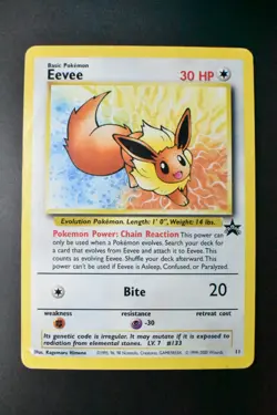 Eevee 11 JR Stamp Rally Promo 2000 Pokemon Card - Image 2