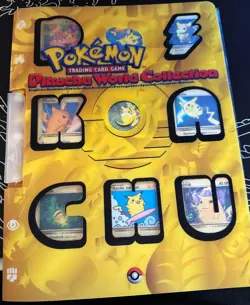 Pokemon Pikachu World Collection 2000 Original Folder with 9 Card Promo Set - Image 2
