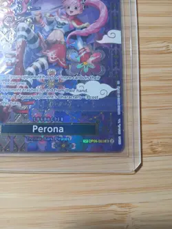 Bandai Perona OP06-093 SP Super Rare Foil Stamped One Piece Card - Image 3