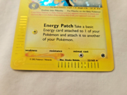 2002 Pokemon e-Reader Rare HOLO Card - Pichu (22/165) EX Expedition (LP) - Image 4