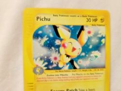 2002 Pokemon e-Reader Rare HOLO Card - Pichu (22/165) EX Expedition (LP) - Image 5