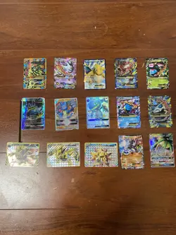Pokemon Cards 62 Cards Rare Full Art Holo Near Mint Mint Condition - Image 1