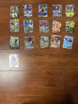 Pokemon Cards 62 Cards Rare Full Art Holo Near Mint Mint Condition - Image 3