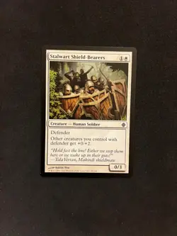 Stalwart Shield-Bearers [Rise of the Eldrazi] Magic MTG Cards LP - Image 1