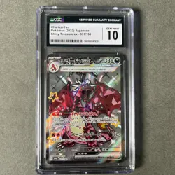Charizard EX SSR 331/190 Pokemon Card Shiny Treasure Ex Japanese CGC 10 Gem Mint - Image 2