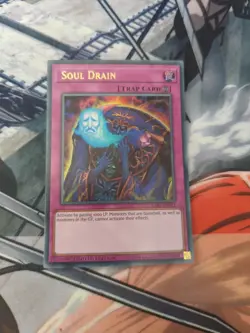 Soul Drain LART-EN011 LIMITED EDITION Yugioh Card NM - Image 1
