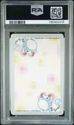 2000 POKEMON SILVER VERSION PART 2 PLAYING CARDS KING OF HEARTS SUICUNE PSA 9 - Image 2