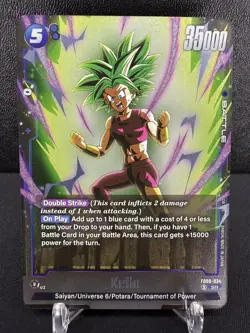 Kefla FB08-034 Saiyan's Pride Dragon Ball English Card Fusion World - Image 1