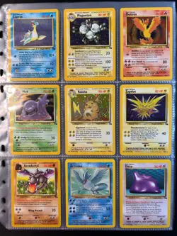 100% Complete Fossil Set 62/62 WOTC Vintage Pokemon Cards HOLO 1999 - Image 4