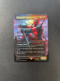 2025 Magic The Gathering SLD Deadpool Foil Deadpool,Trading Card BJST - Image 1