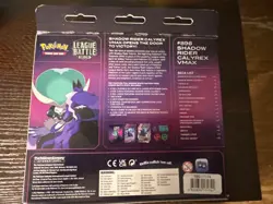 Pokemon Pokemon TCG: Shadow Rider Calyrex VMAX League Battle Deck Cards NEW - Image 2