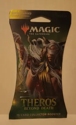 MTG Theros Beyond Death Supercharged 15-Card Collector Booster Sealed - Image 1