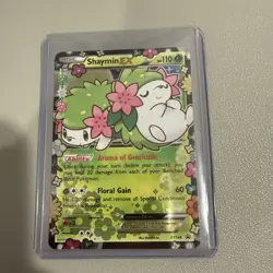 Pokemon TCG Shaymin EX XY148 Holo Black Star Promo Card - Image 1