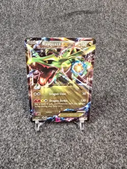 Pokemon TCG Rayquaza EX XY73 XY Holo Card Moderately Played - Image 1