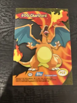Pokemon Card: 2000 Topps Charizard Pokemon Card PC3 - Image 4
