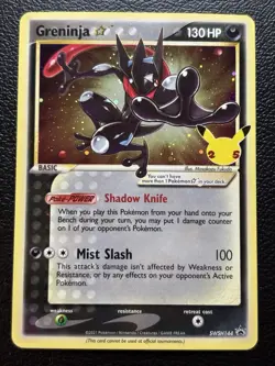 Greninja Star SWSH144 SWSH: Sword & Shield Black Star Promo Pokemon Card NM - Image 1