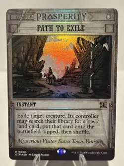 Path to Exile 6 R Outlaws of Thunder Junction: Breaking News FOIL NM MTG - Image 1