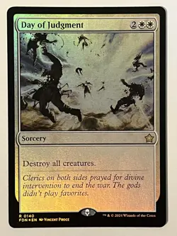 Day of Judgment Foundations Foil MTG NM - Image 1