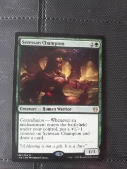 Setessan Champion Commander: Wilds of Eldraine Regular - Image 1