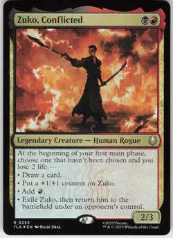 Foil Zuko, Conflicted 253 Avatar: The Last Airbender R - Image 1