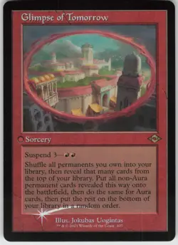 Foil Glimpse of Tomorrow (Retro Frame) 407 Modern Horizons 2 R - Image 1