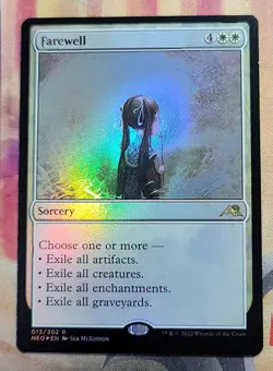 Farewell (Foil) MTG Kamigawa: Neon Dynasty (NEO) (NM) - Image 1