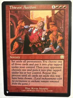 Thieves' Auction - MTG The List Reprints (LIST) Regular - Image 1