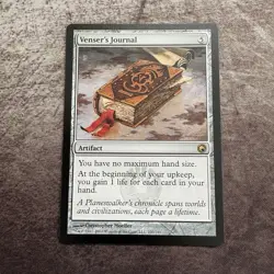 Venser's Journal - Scars of Mirrodin - MTG Magic the Gathering - NM - Image 1