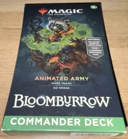 Bloomburrow Commander Deck - Animated Army MTG Brand New Sealed - Image 1